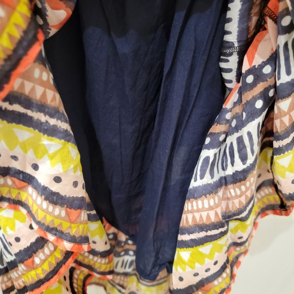 Anthropologie Peyton Silk Dress Size XS Ne Quittez Pas Off Shoulder Flowy Boho - Picture 10 of 12